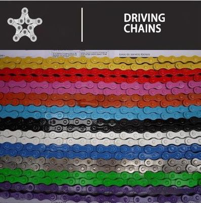 comprar Cadenas impulsor de transmisión coloridas de la bicicleta del ODM 4020 2010 ISO9001 online manufacture