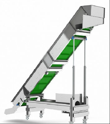 comprar El flanco acanalado inclinó las bandas transportadoras NN100 NN150 NN200 online manufacture