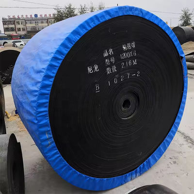 comprar Cinturón transportador de cuerda de acero antirrompido negro ST1000 Cinturón transportador de cuerda de alambre para aplicaciones pesadas online manufacture