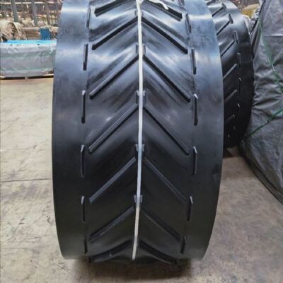 comprar OEM ODM Cinturón transportador de caucho de hueso de arenque de patrón 500 mm de ancho online manufacture