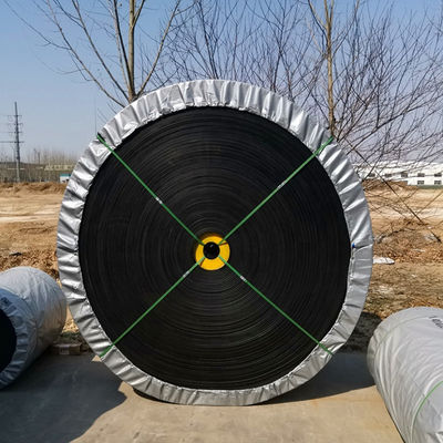 comprar Las bandas transportadoras del poliéster del negro EP200 llevan - 600m m resistentes online manufacture