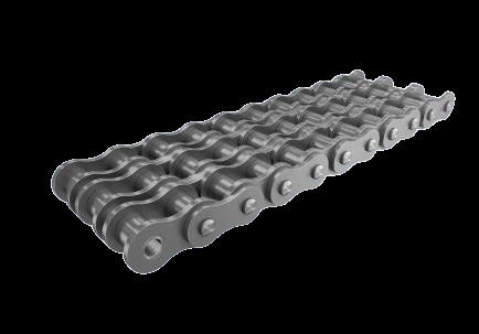 ANSI de alta resistencia de las cadenas ASME del rodillo de la precisión de la echada del cortocircuito de la fuerza