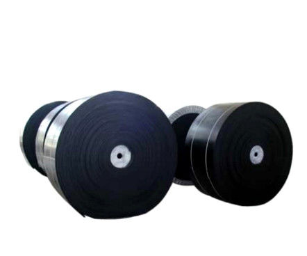 Bandas transportadoras de goma de nylon del poliéster NN 7 capas 8.0m m negros
