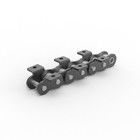 Cadena transportadora de doble paso de broca extendida con accesorios