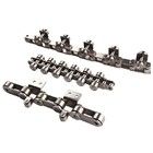 Cadenas de transporte de flujo libre de rodillos laterales OEM con material de acero inoxidable
