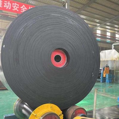 Cinta transportadora de cable de acero ST800 antidesgarro con 1000 mm de ancho y 1 año de garantía para industria pesada
