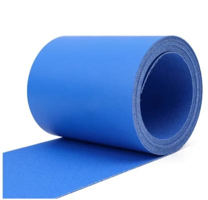 Width 100mm-2200mm Blue Conveyor Belt Rubber Strips with 30~90 Degrees Conveying Angle