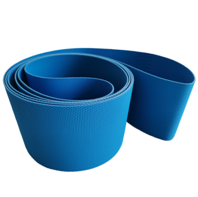 Tiras de goma azules de la banda transportadora con material de núcleo NN150 y ancho 100 mm-2200 mm