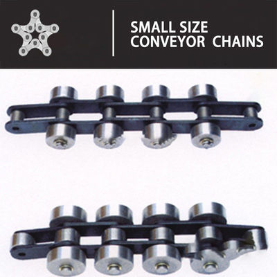 Cadena de rodillos de transporte de flujo libre OEM 12,7 - 25,4 mm