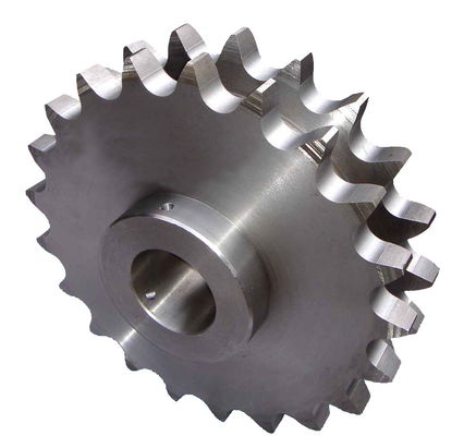 Piñones impulsores de cadena del tratamiento térmico de SS304 60B 80B