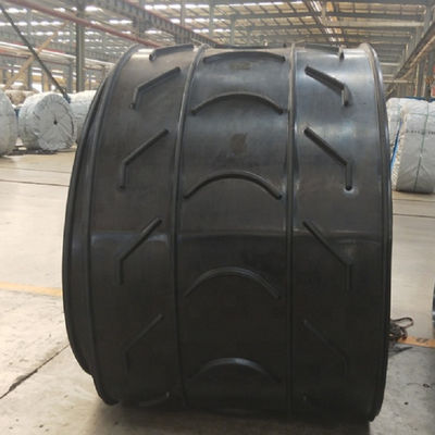 Anchura de la banda transportadora 300-800m m del negro del modelo de la raspa de arenque
