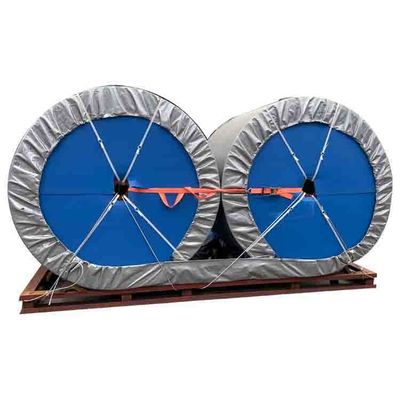 Bandas transportadoras de goma de nylon de NN 8.0m m 7 capas del negro