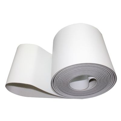 Bandas transportadoras de goma EP250 blanco de la cubierta de 3 capas para industrial
