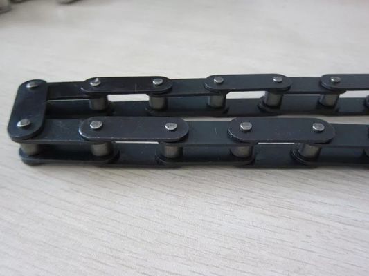 Pequeña cadena del rodillo del transportador de la echada del doble de la carburación de la cadena impulsor de transmisión del rodillo
