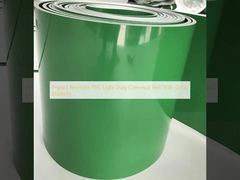 Impact Resistant PVC Light Duty Conveyor Belt With Good Elasticity